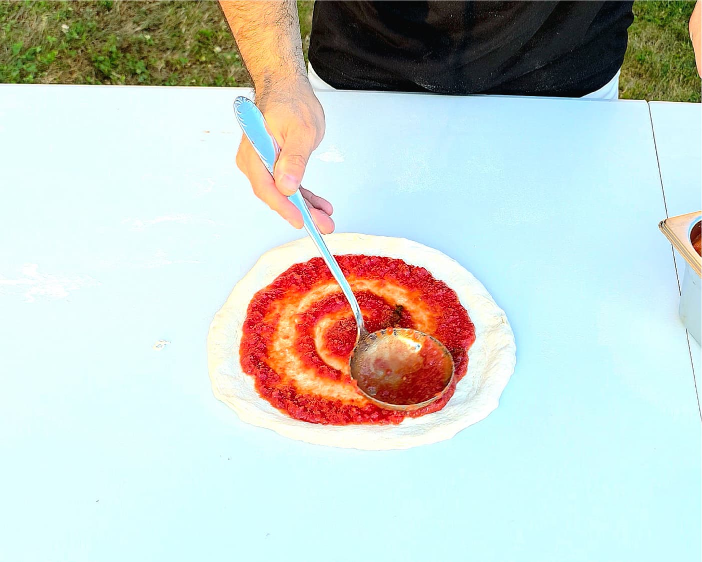 Jede Pizza.